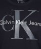 Longsleeve koszulka Calvin Klein Jeans na długi rękaw męska granatowa